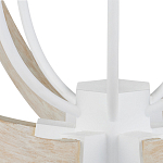 Подвесной светильник из дерева в форме сферы Eco Light варинант исполнения - 1 | Loft Concept в Ижевске