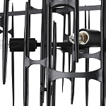 Люстра черная остроконечной формы Black Satin варинант исполнения - 2 | Loft Concept в Ижевске