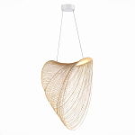 Подвесной светильник фигурный из деревянных прутьев Ecofriendly Light Source варинант исполнения - 5 | Loft Concept в Ижевске