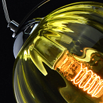 Подвесной светильник со стеклянном плафоном в форме бокала Kaleido варинант исполнения - 31 | Loft Concept в Ижевске