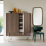 Шкаф из серого дуба Sawada Gray Oak Cabinet варинант исполнения - 9 | Loft Concept в Ижевске