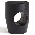 Приставной столик черного цвета AMORPHOUS варинант исполнения - 2 | Loft Concept в Ижевске