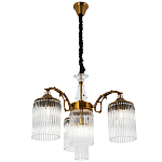 Подвесная люстра с плафонами с виде трубчатых хрустальных подвесок Cadice Chandelier варинант исполнения - 2 | Loft Concept в Ижевске