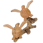 Статуэтка из дерева черепахи Animals of the World 25 варинант исполнения - 1 | Loft Concept в Ижевске