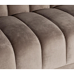 Диван трехместный велюровый серый Island of Comfort варинант исполнения - 4 | Loft Concept в Ижевске