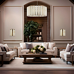 Люстра с абажуром из стекла и премиального алебастра Ravishment варинант исполнения - 7 | Loft Concept в Ижевске