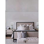 Настольная лампа с принтом на белом тканевом абажуре Roof Garden Lamp варинант исполнения - 6 | Loft Concept в Ижевске