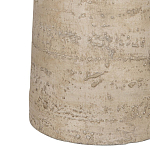 Столик приставной с круглой столешницей Textured Cream Table варинант исполнения - 4 | Loft Concept в Ижевске