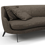 Мебельная ткань Шенилл коричневый цвет 138 см T4-41 варинант исполнения - 10 | Loft Concept в Ижевске