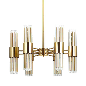 Люстра Gladwin Glass Tubes Chandelier