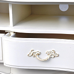 ТВ-тумба из массива дерева в стиле прованс Montmartre Provence TV Stand варинант исполнения - 3 | Loft Concept в Ижевске