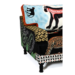 Большой Трехместный Диван с цветным принтом Qalakabusha Large Sofa варинант исполнения - 4 | Loft Concept в Ижевске