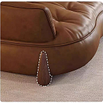 Кресло кожаное с деревянным каркасом Medieval Furniture варинант исполнения - 3 | Loft Concept в Ижевске