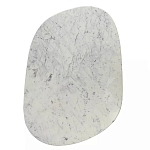 Журнальный столик овальный с мраморной столешницей Decor Showcase варинант исполнения - 2 | Loft Concept в Ижевске