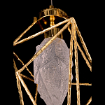 Подвесной светильник с плафоном в виде камня Embodiment варинант исполнения - 5 | Loft Concept в Ижевске