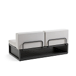 Садовый диван на каркасе из алюминия Petro варинант исполнения - 2 | Loft Concept в Ижевске