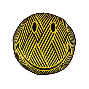 Подушка Zig-Zag Cushion Smiley