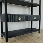 Стеллаж с двумя ящиками Elsa Dreams Black варинант исполнения - 2 | Loft Concept в Ижевске