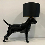 Лампа COLLECTION OF DOGS с абажуром Бультерьер варинант исполнения - 9 | Loft Concept в Ижевске