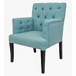 Кресло Addison Chic Armchair blue flax варинант исполнения - 3 | Loft Concept в Ижевске