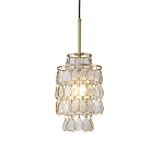 Подвесной светильник с декором из натуральной морской ракушки Iridescent Light варинант исполнения - 1 | Loft Concept в Ижевске