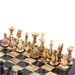 Шахматы настольные из натурального камня Оникс Decorative Thematic Chess варинант исполнения - 2 | Loft Concept в Ижевске