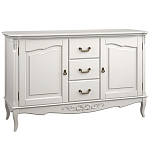 Буфет белый из массива бука с 3-мя ящиками и 2-мя дверцами White Provence варинант исполнения - 1 | Loft Concept в Ижевске