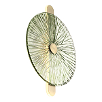 Бра с круглым стеклянным плафоном Gingham варинант исполнения - 5 | Loft Concept в Ижевске