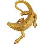 Настенный декор в виде золотой ящерицы Golden Lizard  варинант исполнения - 3 | Loft Concept в Ижевске