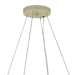 Люстра круглая из толстых деревянных реек Natural Style варинант исполнения - 3 | Loft Concept в Ижевске