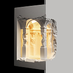 Встраиваемый в стену гипсовый светильник под покраску с колоннами и арками в античном стиле Antiquity Athena варинант исполнения - 1 | Loft Concept в Ижевске