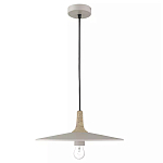 Подвесной светильник круглый в сочетании дерева и металла Space варинант исполнения - 1 | Loft Concept в Ижевске