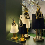 Настольная лампа с абажуром White sweetheart варинант исполнения - 2 | Loft Concept в Ижевске