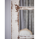 Зеркало-окно с эффектом старения в венецианском стиле Venetian White Mirror варинант исполнения - 7 | Loft Concept в Ижевске