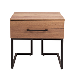 Тумба прикроватная с ящиком в стиле лофт Urban Style Space варинант исполнения - 3 | Loft Concept в Ижевске