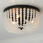 Потолочный светильник круглый с стеклянными бусинами Uniformity варинант исполнения - 2 | Loft Concept в Ижевске