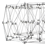 Люстра с тонкой металлической конструкцией цвета хром Quasar варинант исполнения - 4 | Loft Concept в Ижевске
