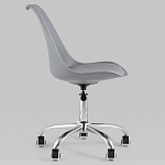 Офисный стул на металлическом основании EGGERY Grey пластик варинант исполнения - 2 | Loft Concept в Ижевске