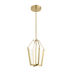  Подвесной светильник золотого цвета в форме фонаря Kichler варинант исполнения - 1 | Loft Concept в Ижевске