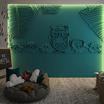 Барельеф OWLS варинант исполнения - 3 | Loft Concept в Ижевске