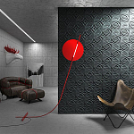 Гипсовая 3D Панель M-37 варинант исполнения - 2 | Loft Concept в Ижевске