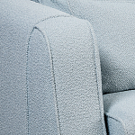 Диван Seldon с мягкими подушками голубое букле варинант исполнения - 2 | Loft Concept в Ижевске