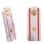 Сувенир Погон МВД из натурального камня мрамор Souvenir Epaulets варинант исполнения - 5 | Loft Concept в Ижевске