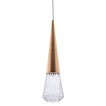 Подвесной светильник капля Acrylic Droplet Gold Hanging Lamp варинант исполнения - 1 | Loft Concept в Ижевске