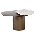 Столик журнальный Promontory с мрамором варинант исполнения - 1 | Loft Concept в Ижевске