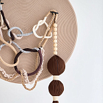 Круглое Дизайнерское Панно Дюна Round Panel Dune варинант исполнения - 1 | Loft Concept в Ижевске