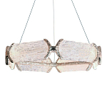 Люстра кольцевая с текстурным природным рисунком IceFlame варинант исполнения - 9 | Loft Concept в Ижевске