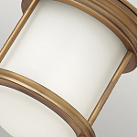 Потолочный светильник для ванных комнат с цилиндрическим стеклянным плафоном и одной лампой Hinkley варинант исполнения - 12 | Loft Concept в Ижевске