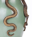 Фарфоровая ваза с декоративными змеями Eden Garden варинант исполнения - 4 | Loft Concept в Ижевске