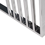 Столик журнальный с черной стеклянной столешницей Embodiment of Contemporary Art  варинант исполнения - 3 | Loft Concept в Ижевске